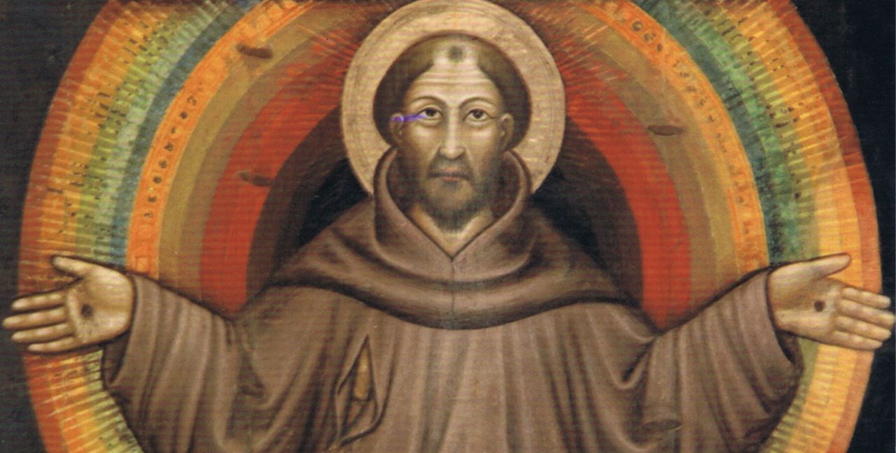 San Franscesco riceve le stigmate_