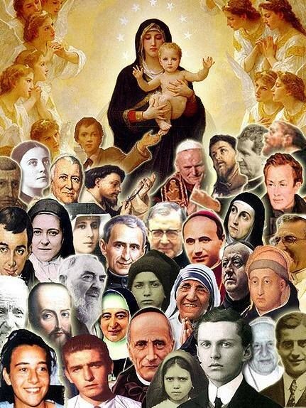 Buona festa dei Santi.