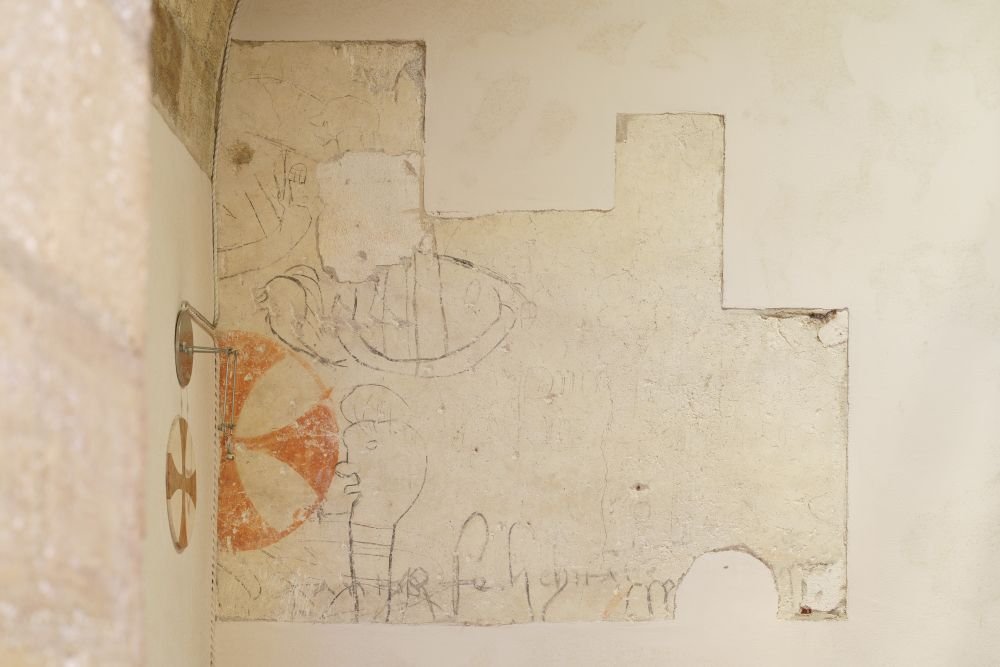 Graffiti della controfacciata